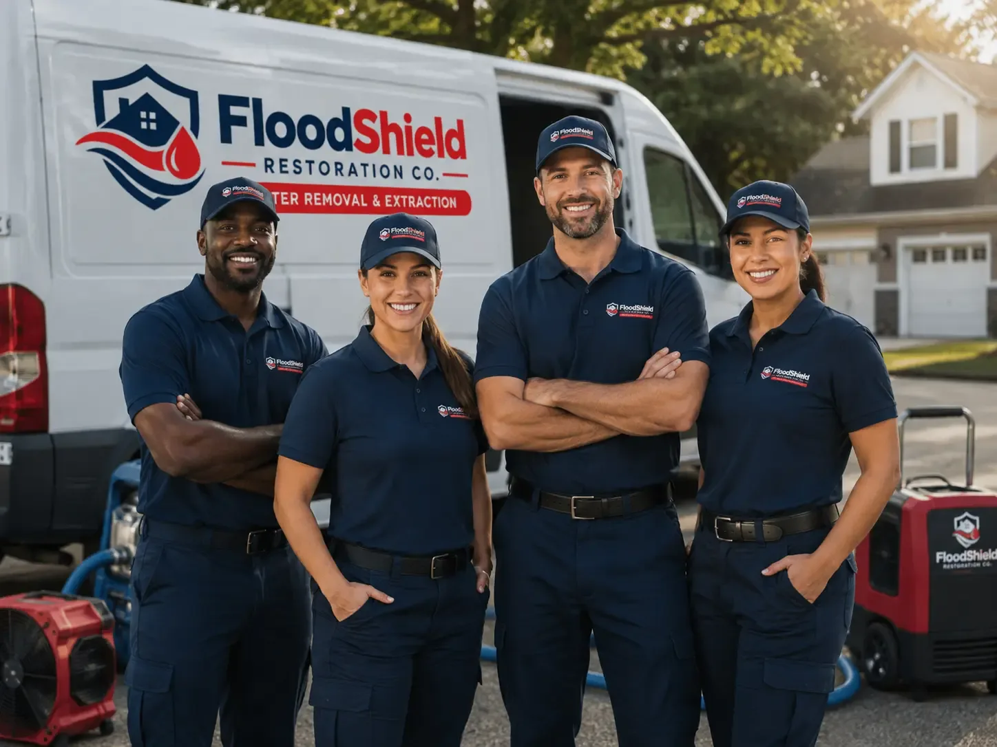 Flood Damage Restoration company in West Jefferson, OH