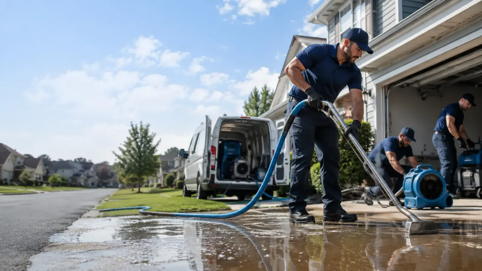 Flood Damage Restoration in West Jefferson, OH